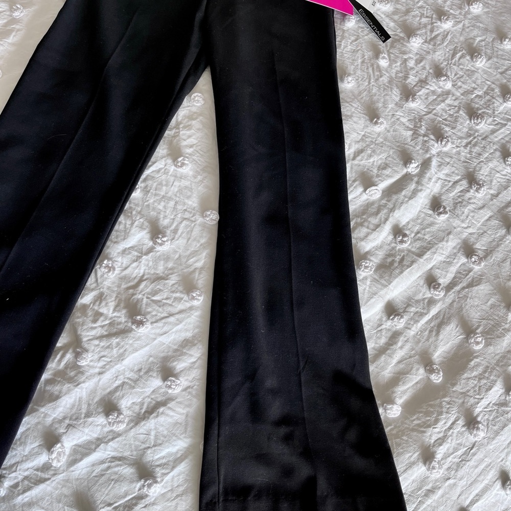 Essentials Sleek Black Pants